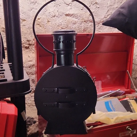 Unger Vintage Black and Gold Lantern. - Picture 8 of 8